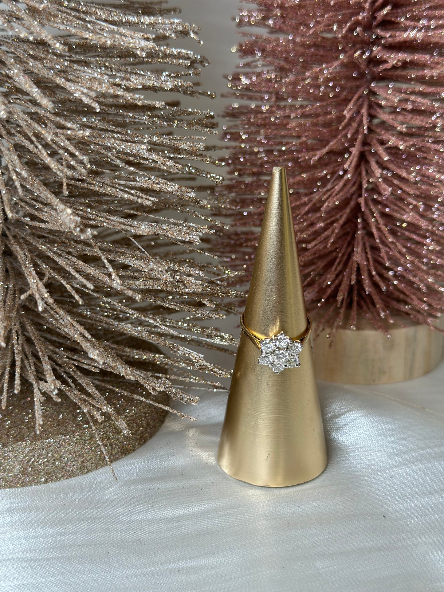 Cluster Diamond Ring