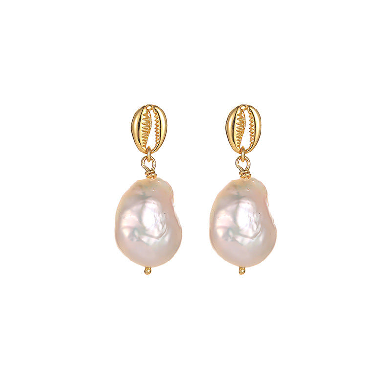 Indigo Gold Plated Earrings