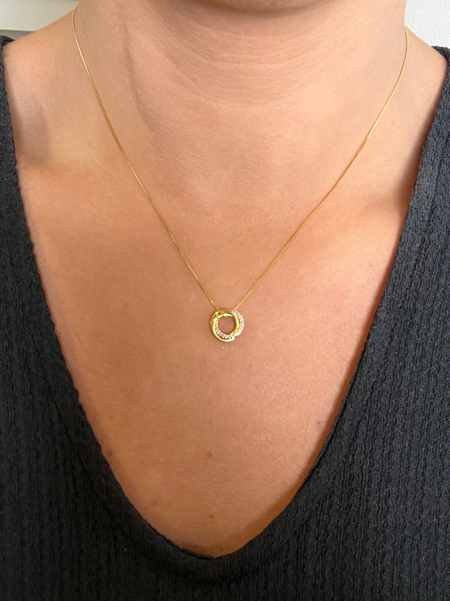 Priscilla Gold Necklace