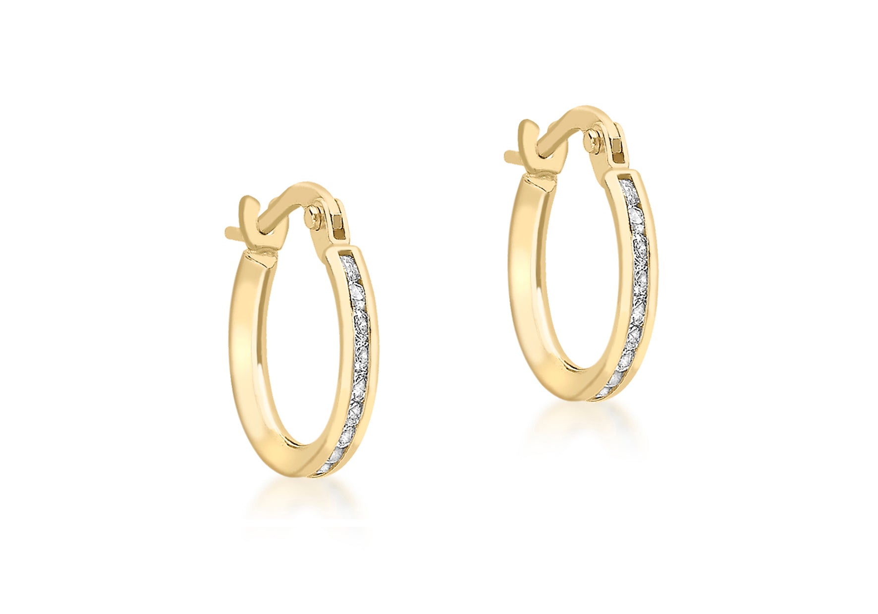 Phoebe 9ct Gold Hoops